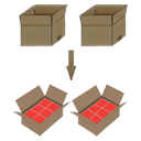Çift Kafalı Robot Koli Dolum Hattı
