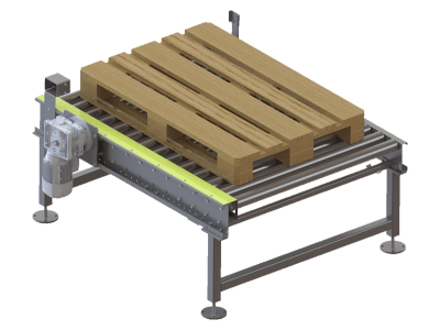 Zincir Tahrikli Rulolu Konveyör