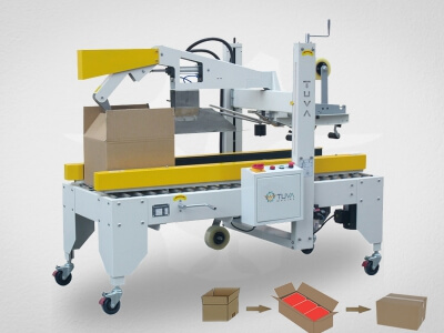 Tam Otomatik Koli Kapama ve Bantlama Makinesi