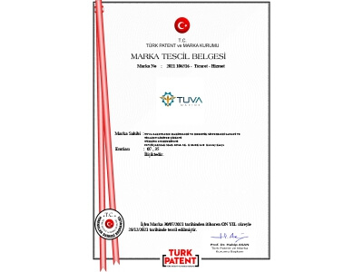 Tuva Makine Marka Tescil Belgesi